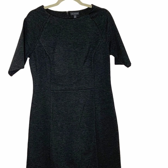𝅺the LIMITED dark grey shift dress. Short sleeves. - Picture 3 of 5